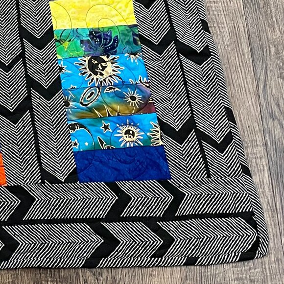 Handmade African -Style Lap quilt - Picture 7 of 7